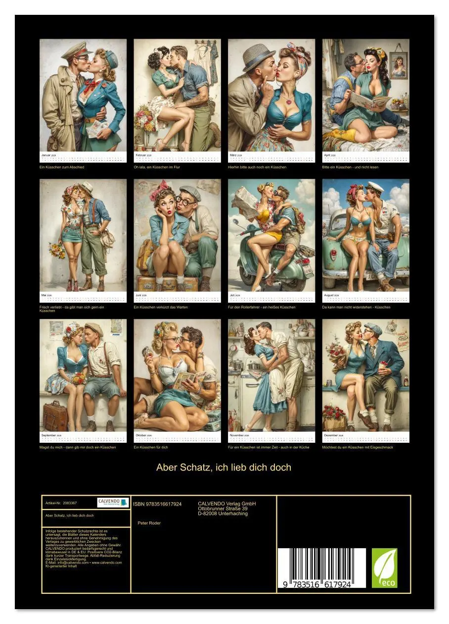 Bild: 9783516617924 | Aber Schatz, ich lieb dich doch (Wandkalender 2026 DIN A4 hoch),...