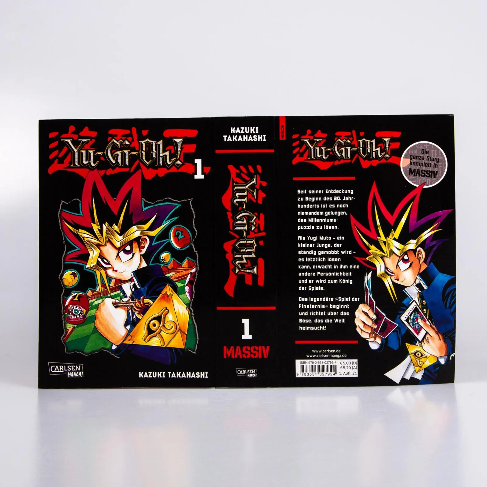 Bild: 9783551027924 | Yu-Gi-Oh! Massiv 1 | Kazuki Takahashi | Taschenbuch | Yu-Gi-Oh! Massiv