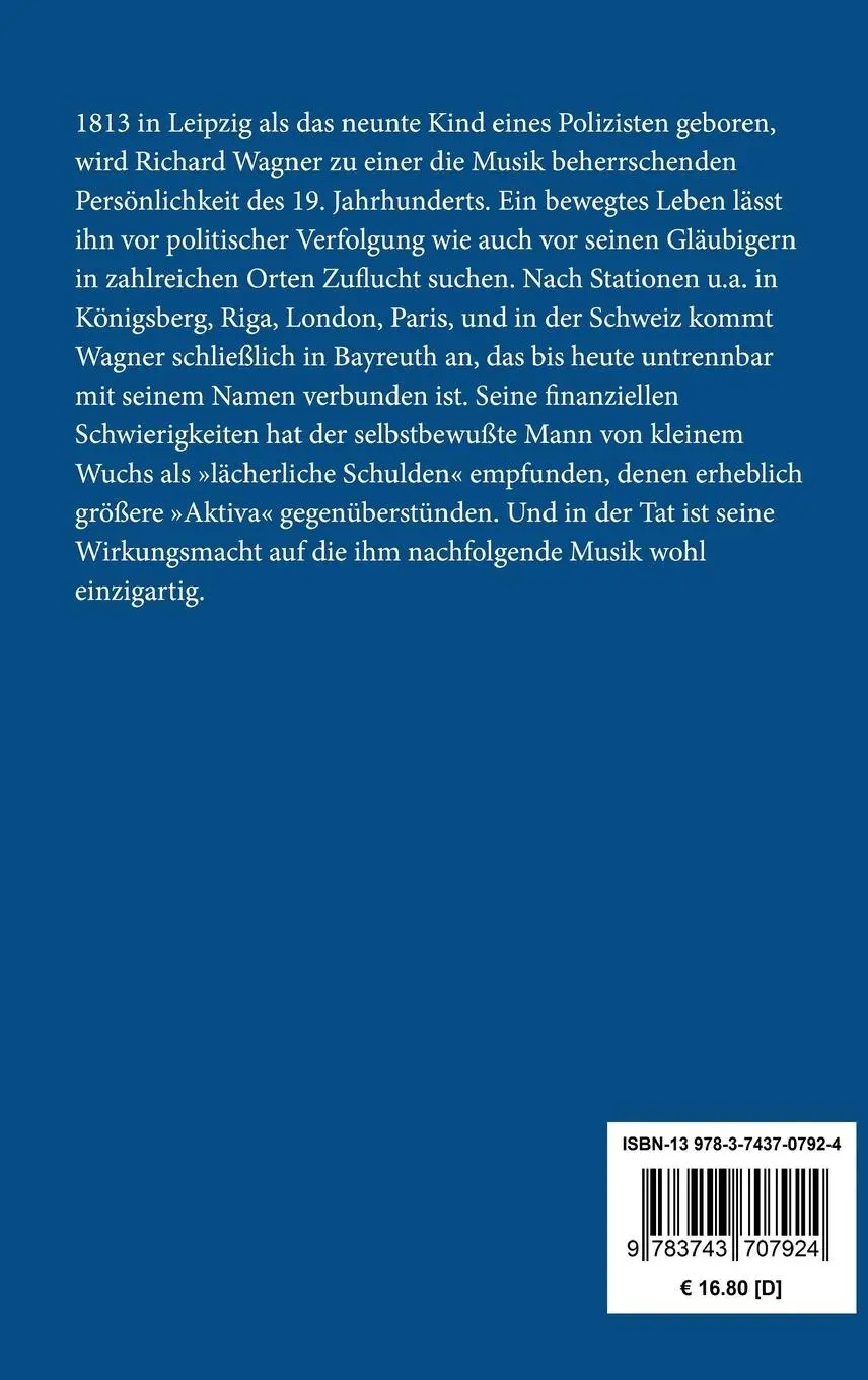 Rückseite: 9783743707924 | Lohengrin | Romantische Oper in drei Aufzügen | Richard Wagner | Buch