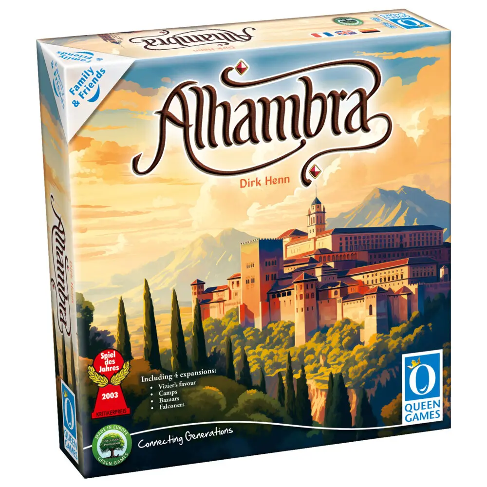 Cover: 4010350108024 | Alhambra - Family &amp; Friends | Dirk Henn | Spiel | Karton | 108024
