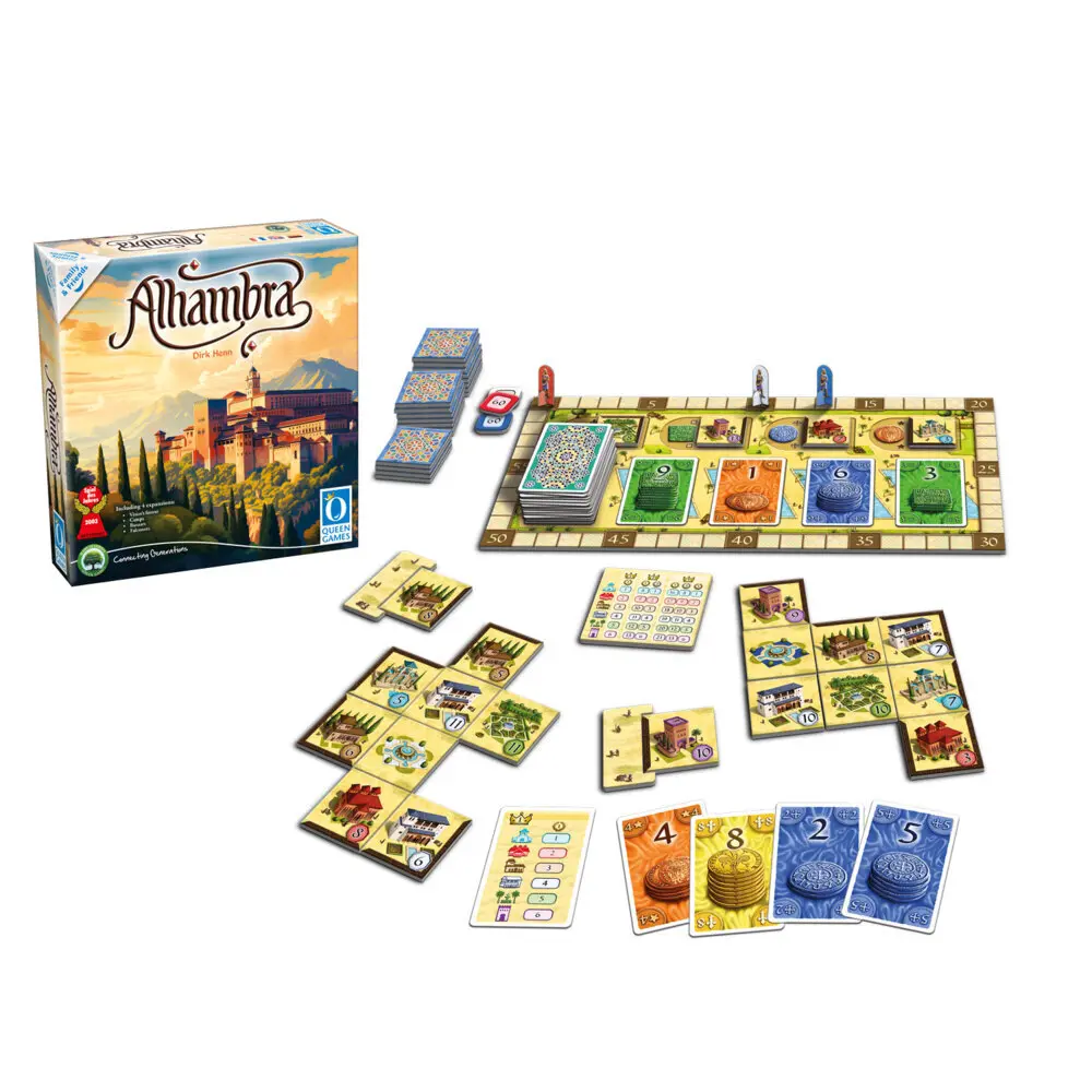 Bild: 4010350108024 | Alhambra - Family &amp; Friends | Dirk Henn | Spiel | Karton | 108024