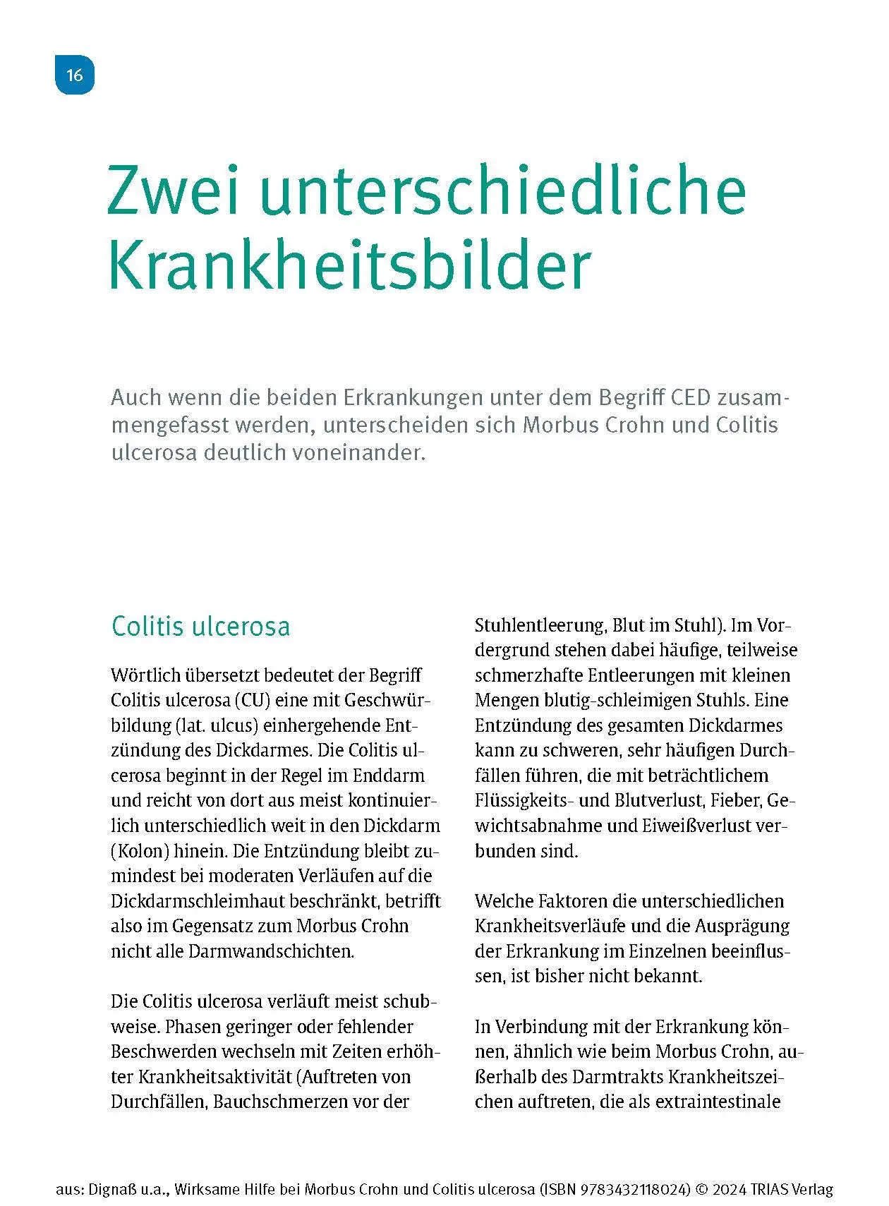 Bild: 9783432118024 | Wirksame Hilfe bei Morbus Crohn und Colitis ulcerosa | Dignaß (u. a.)