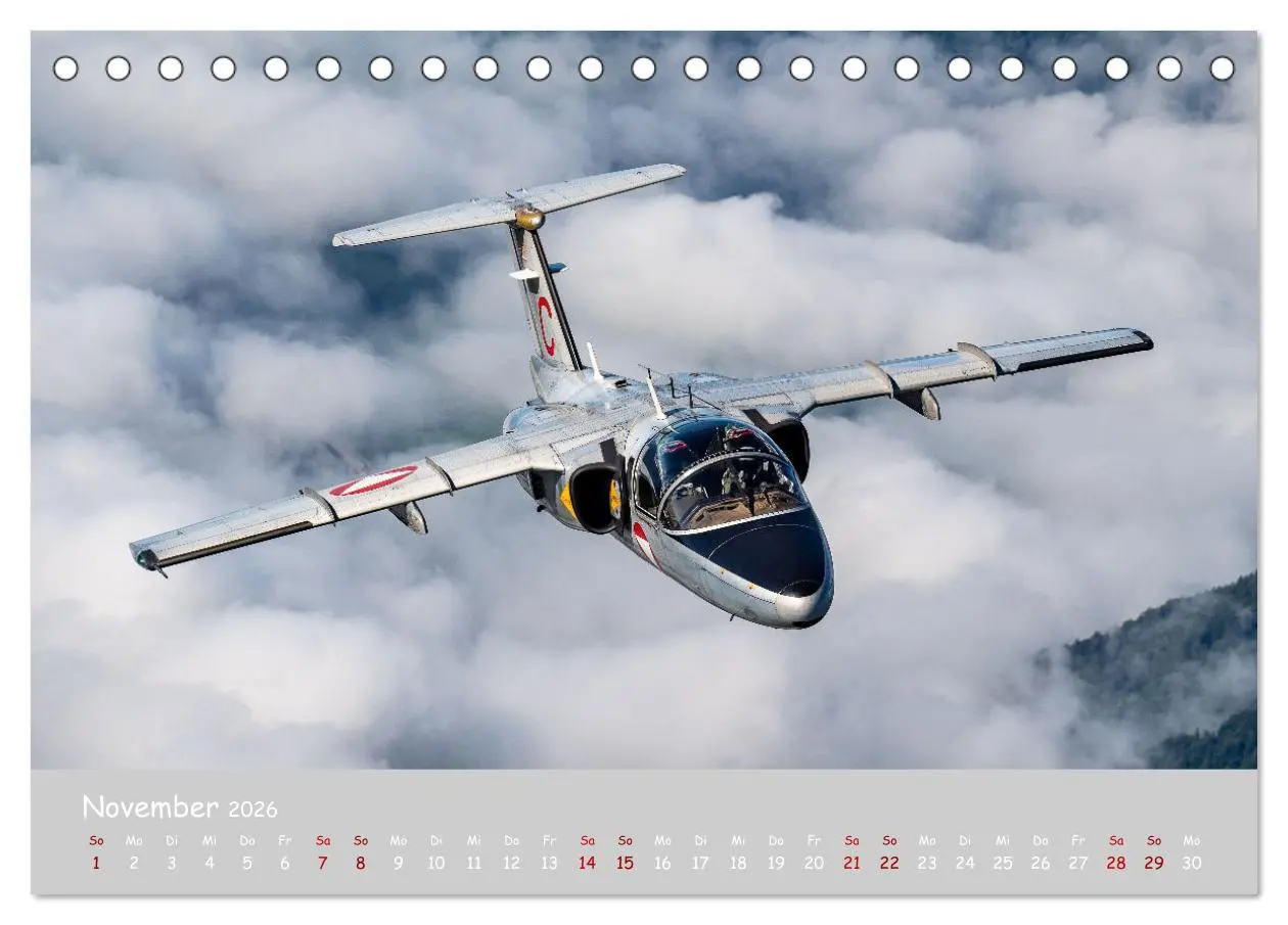 Bild: 9783457728024 | Saab Airpower (Tischkalender 2026 DIN A5 quer), CALVENDO...