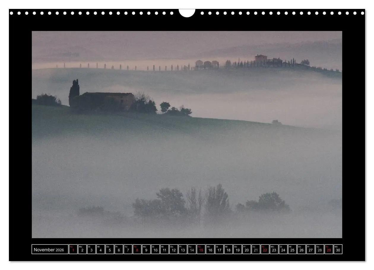 Bild: 9783516058024 | Toskana - Die Magie des Val d'Orcia (Wandkalender 2026 DIN A3...