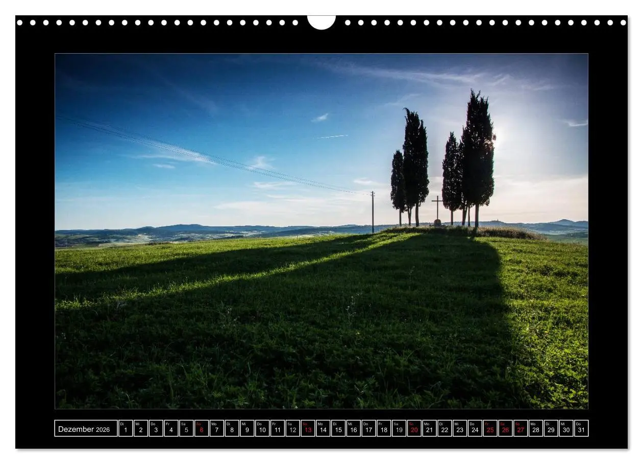 Bild: 9783516058024 | Toskana - Die Magie des Val d'Orcia (Wandkalender 2026 DIN A3...
