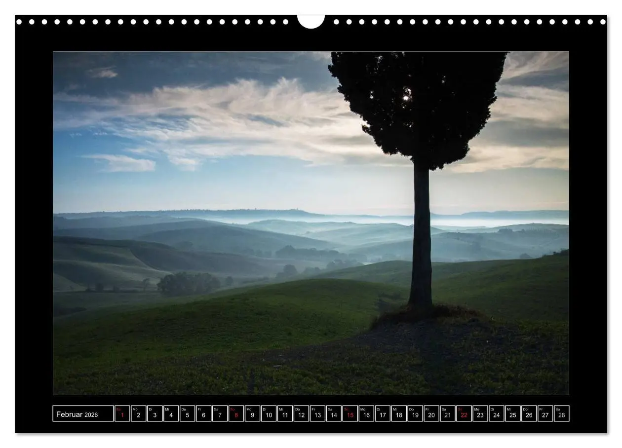 Bild: 9783516058024 | Toskana - Die Magie des Val d'Orcia (Wandkalender 2026 DIN A3...