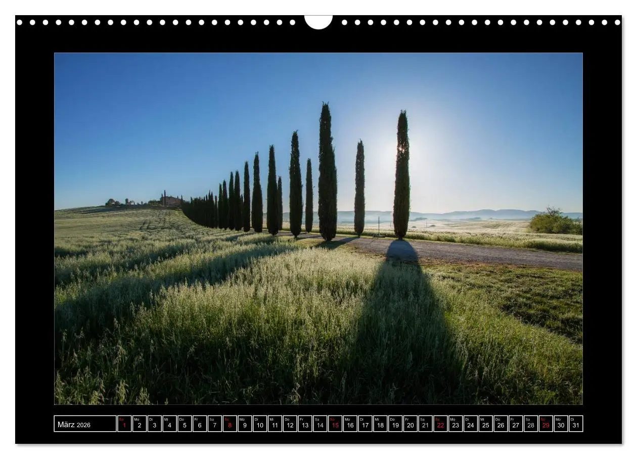 Bild: 9783516058024 | Toskana - Die Magie des Val d'Orcia (Wandkalender 2026 DIN A3...