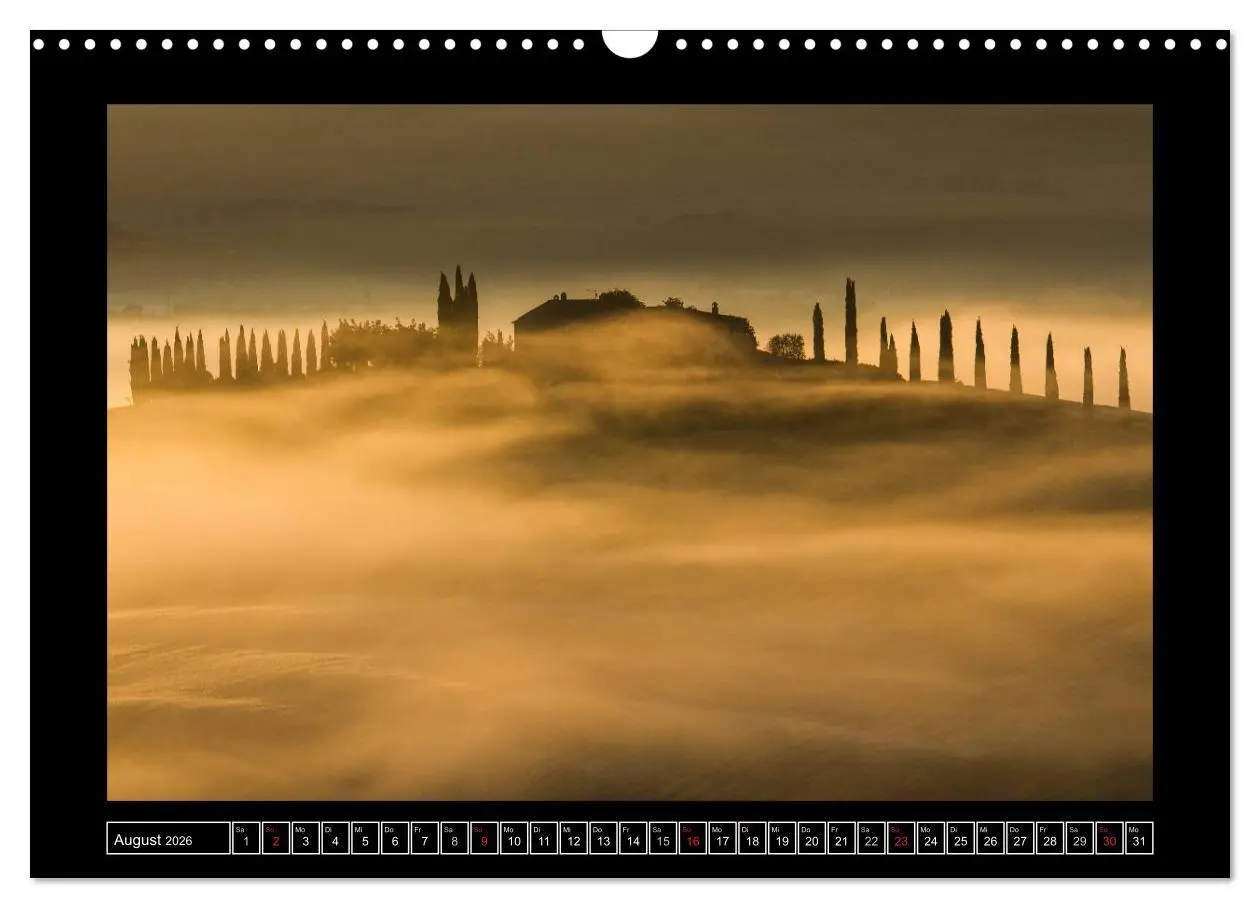 Bild: 9783516058024 | Toskana - Die Magie des Val d'Orcia (Wandkalender 2026 DIN A3...