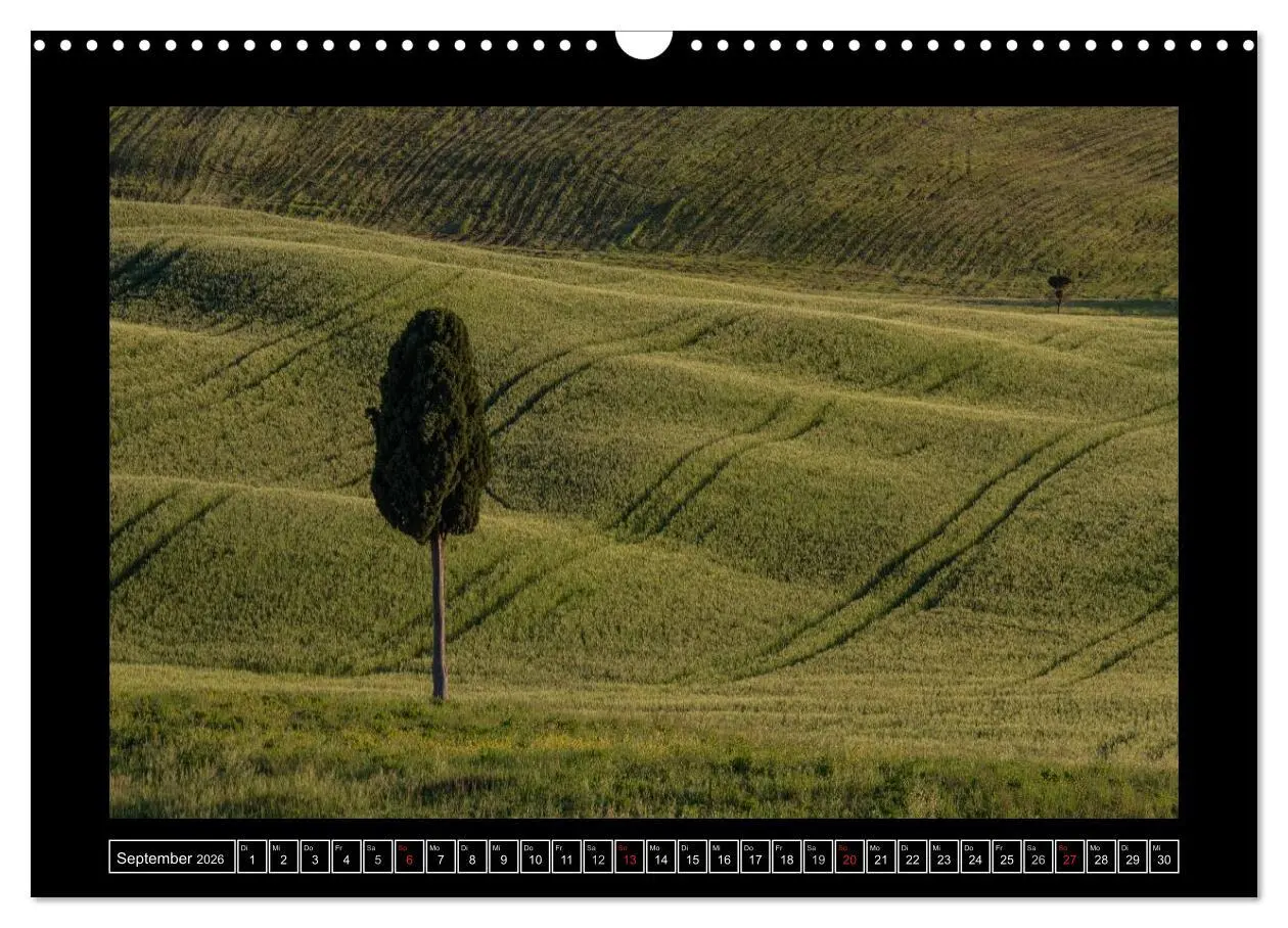 Bild: 9783516058024 | Toskana - Die Magie des Val d'Orcia (Wandkalender 2026 DIN A3...