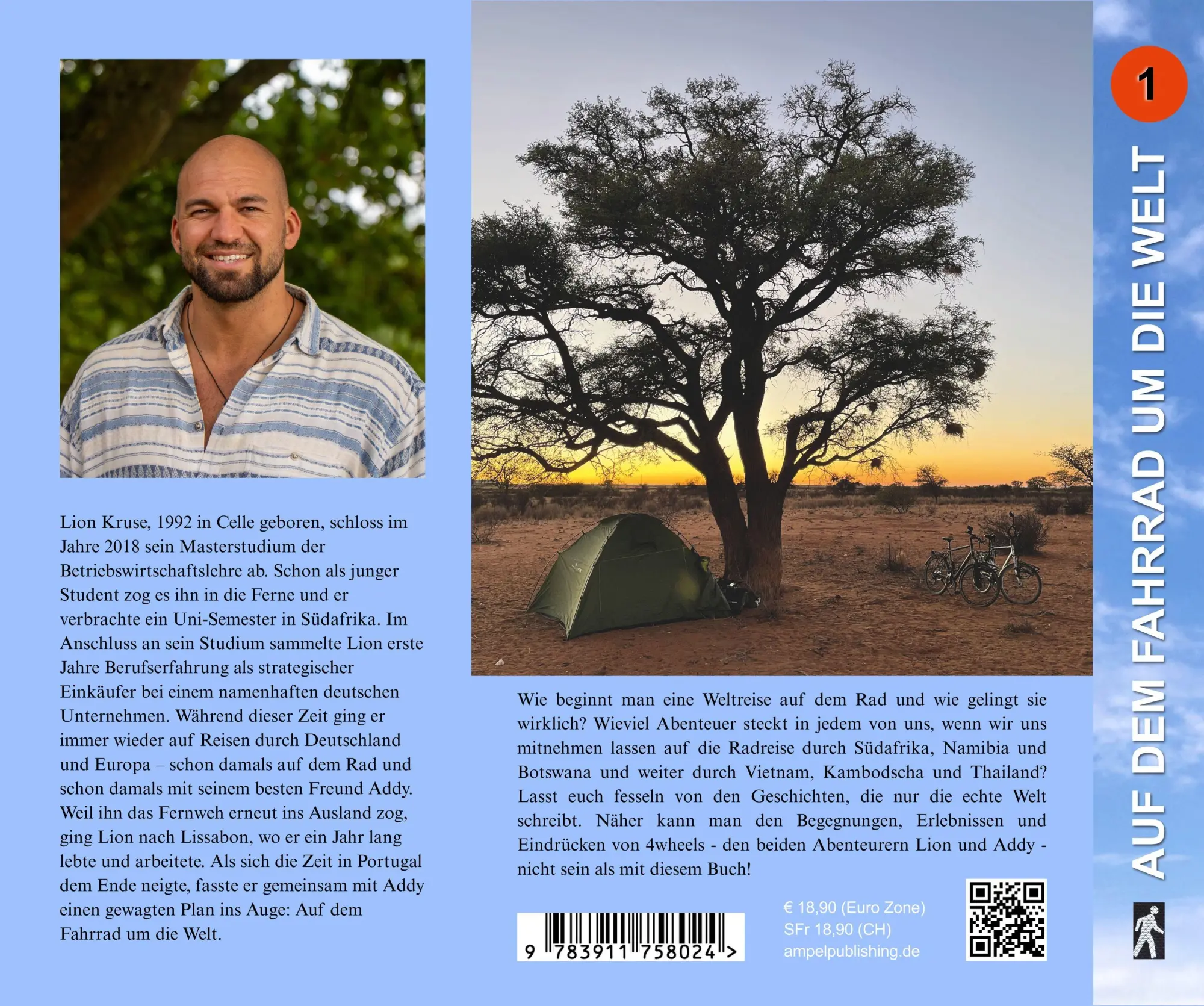 Bild: 9783911758024 | 4wheels - Auf dem Fahrrad um die Welt | Afrika + Südostasien | Kruse