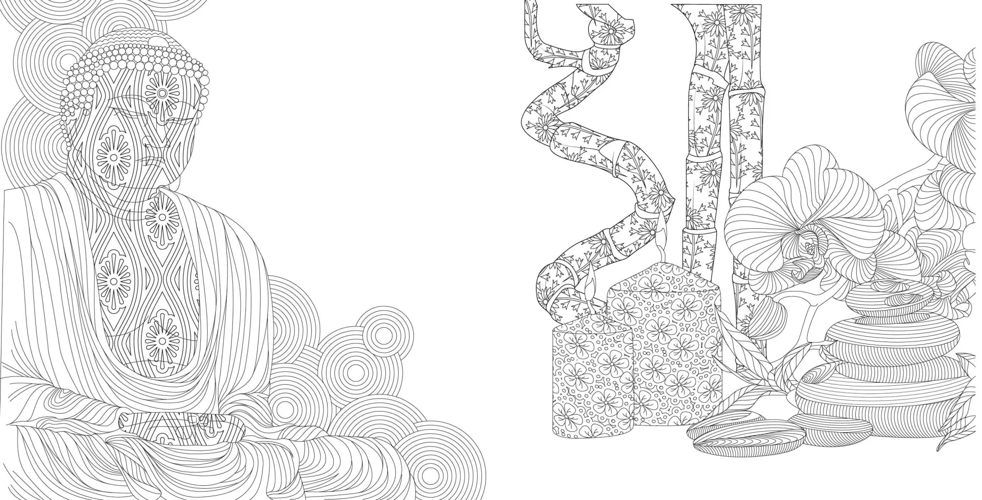 Bild: 9788863128024 | Zen Harmony | Ausmalbuch zur kreativen Stressbewältigung | Star White