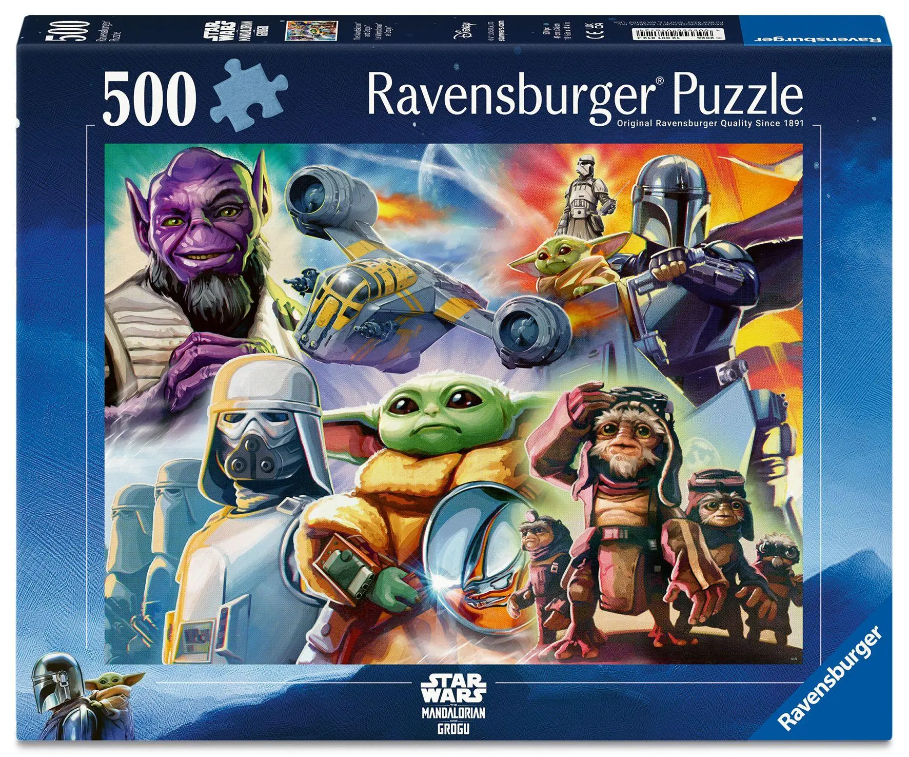 Cover: 4005555018124 | Erwachsenenpuzzle 500 Teile - The Mandalorian and Grogu | Spiel | 2026