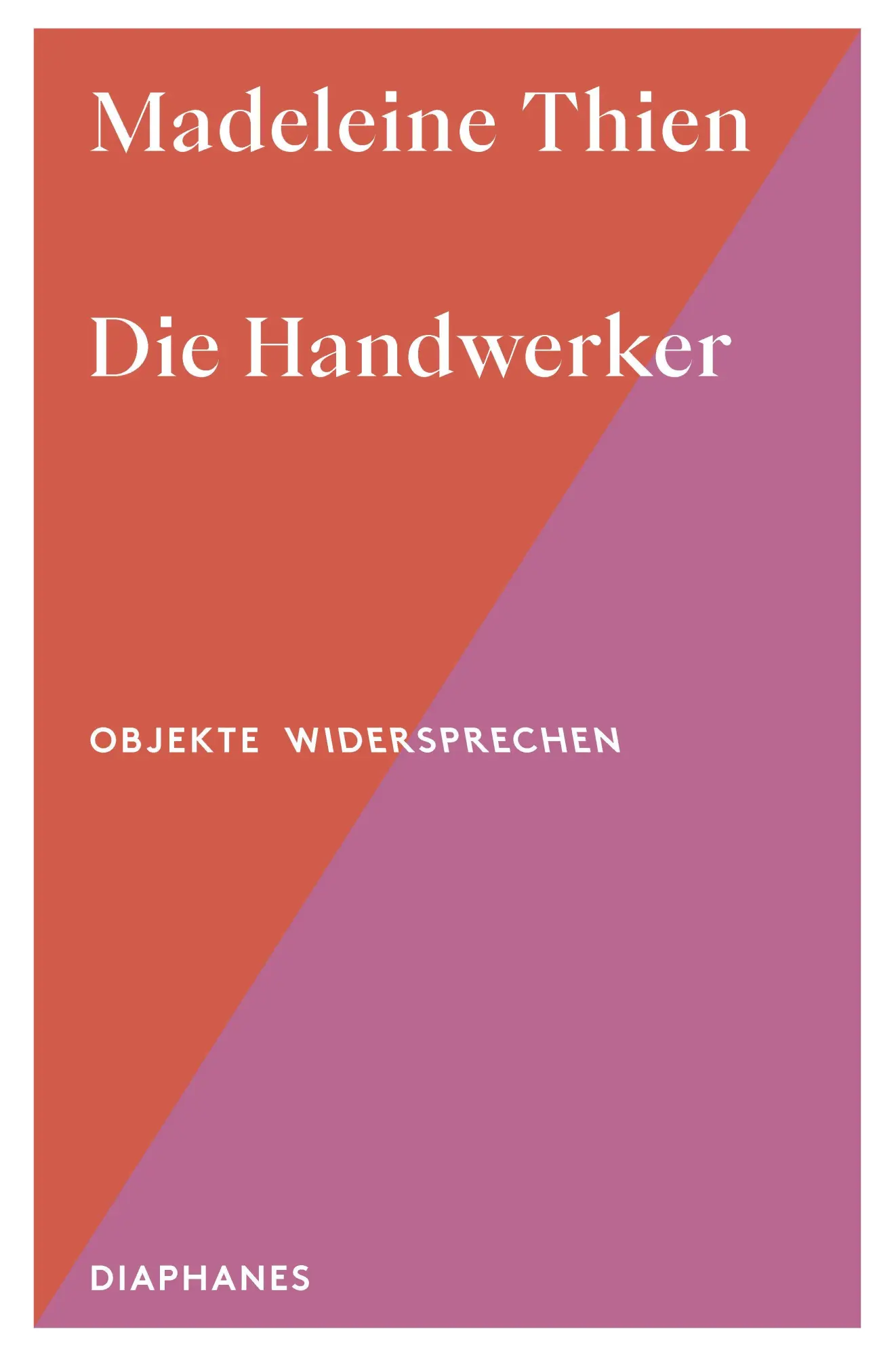 Cover: 9783035808124 | Die Handwerker | Madeleine Thien | Taschenbuch | 48 S. | Deutsch