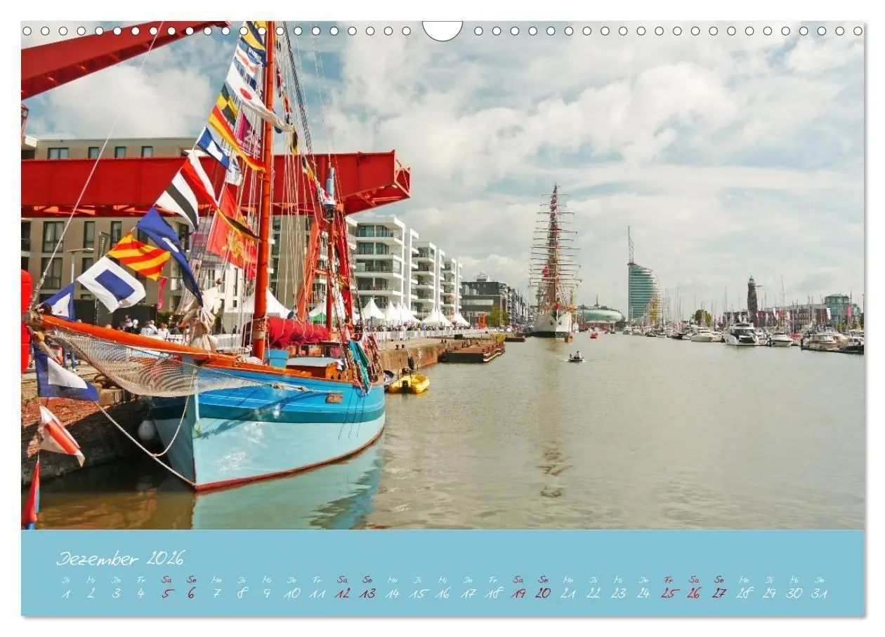 Bild: 9783516668124 | SAIL Bremerhaven. Segelspektakel zum Wegträumen (Wandkalender 2026...