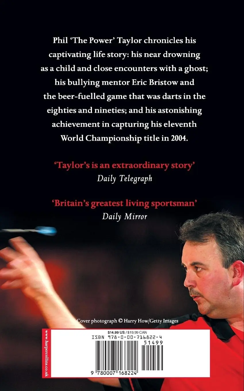 Rückseite: 9780007168224 | The Power | My Autobiography | Phil Taylor | Taschenbuch | Englisch