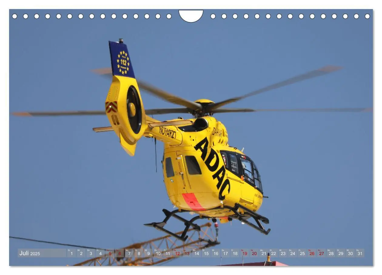 Bild: 9783435098224 | Helikopter in der Luft 2.0 (Wandkalender 2025 DIN A4 quer),...