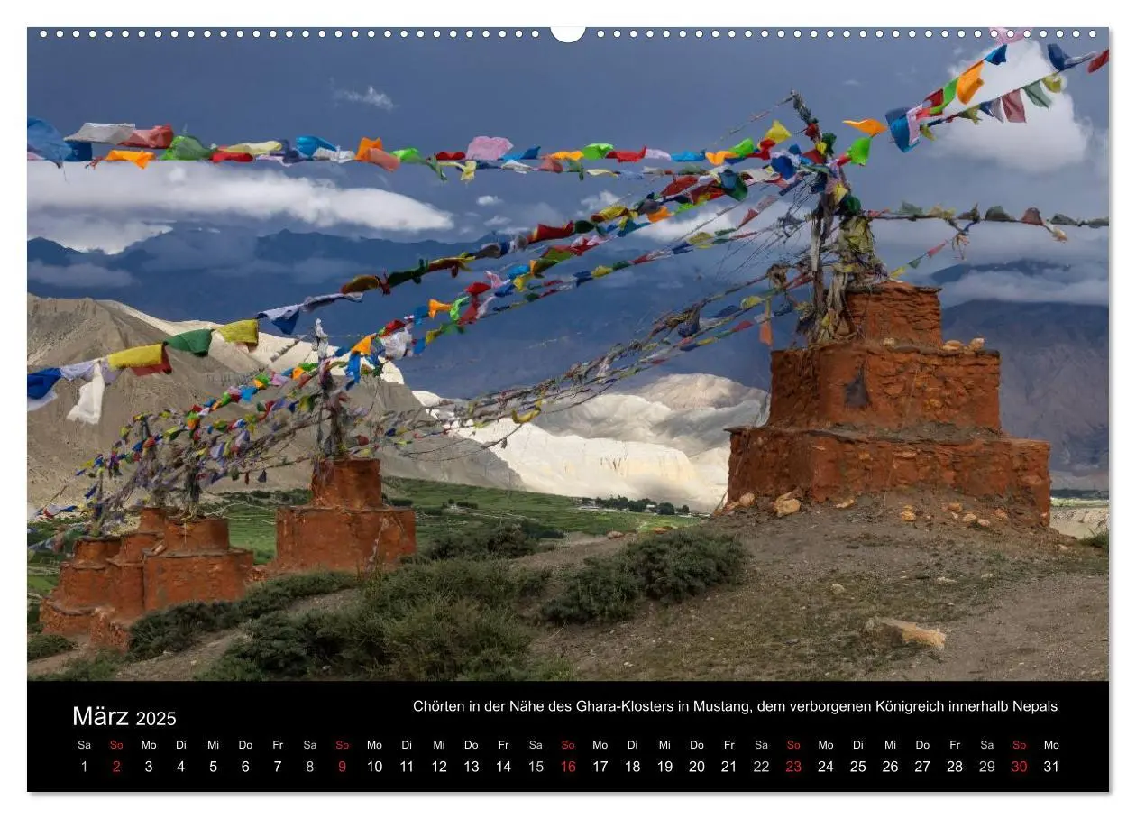 Bild: 9783435548224 | Buddhistische Chörten im Himalaya (hochwertiger Premium...