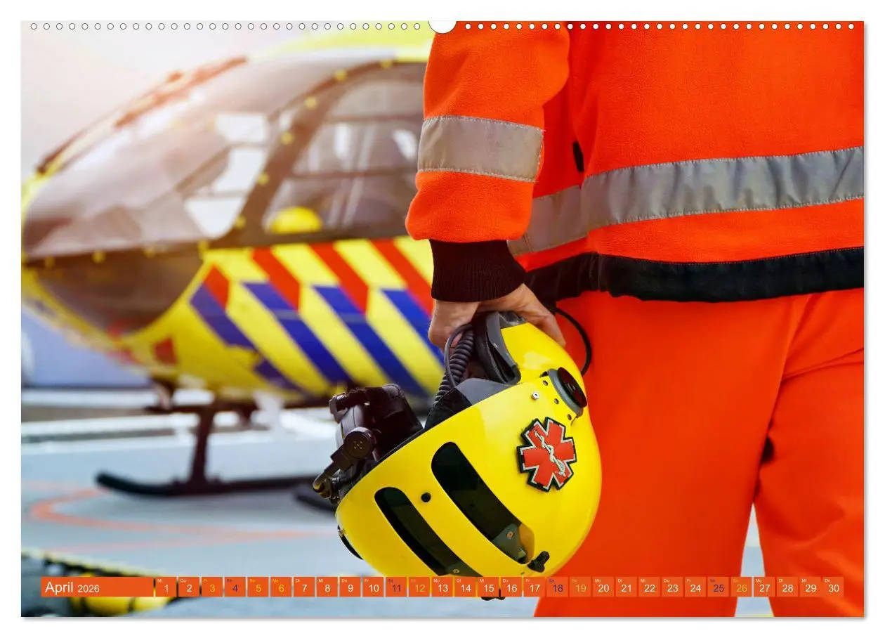 Bild: 9783457258224 | Im Bann der Rettung - Rettungshubschrauber (Wandkalender 2026 DIN...