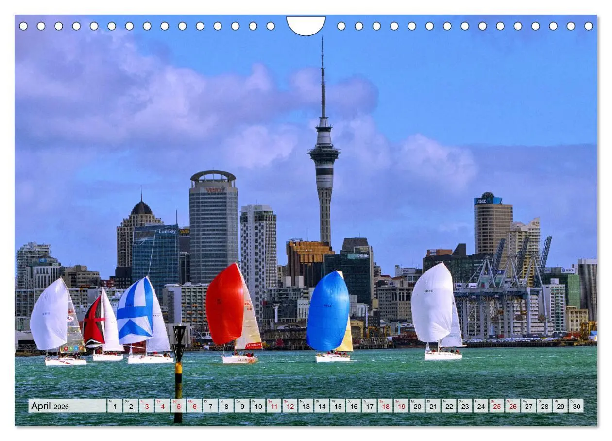 Bild: 9783457568224 | Segeln - mit dem Wind (Wandkalender 2026 DIN A4 quer), CALVENDO...