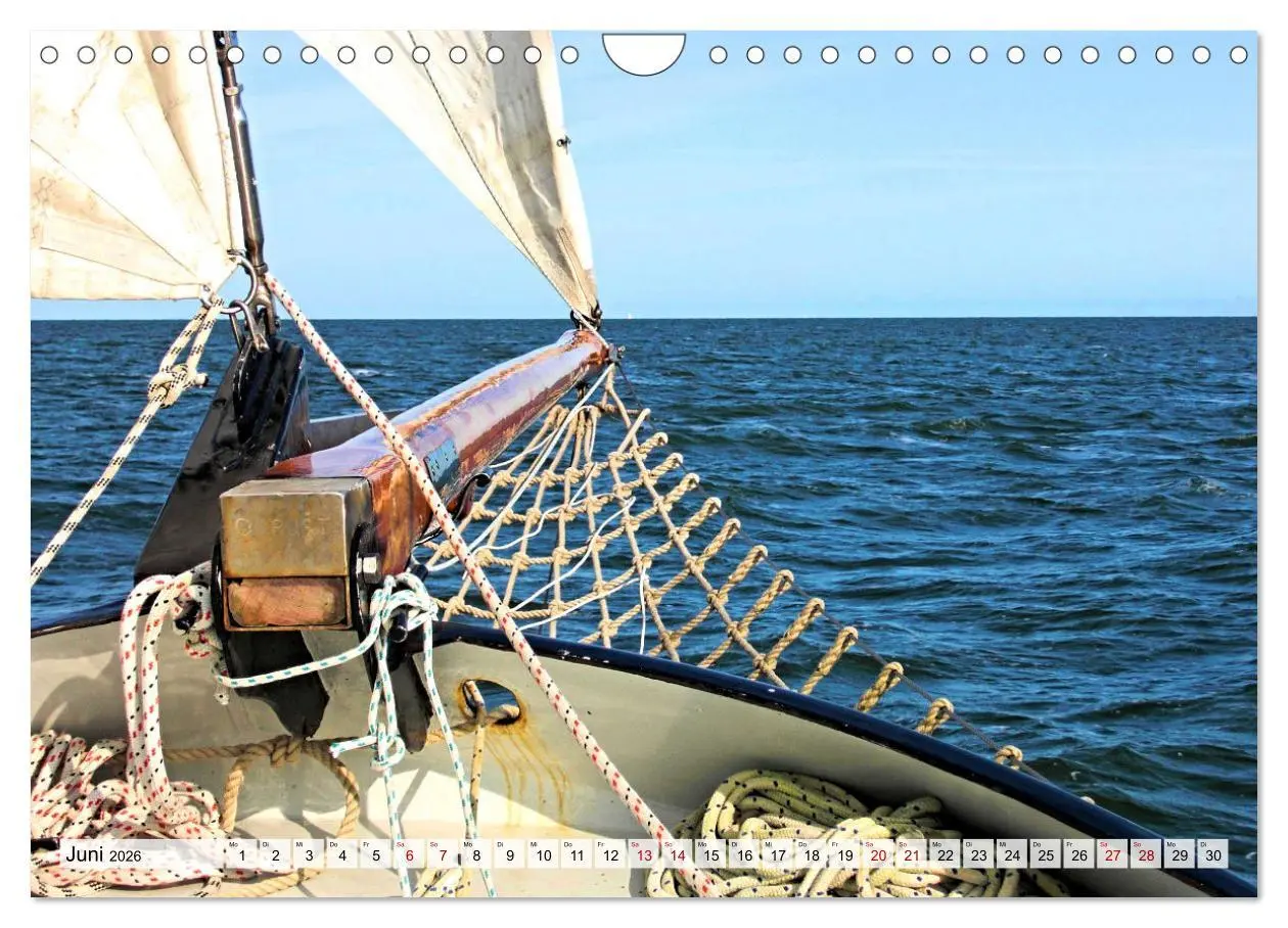 Bild: 9783457568224 | Segeln - mit dem Wind (Wandkalender 2026 DIN A4 quer), CALVENDO...