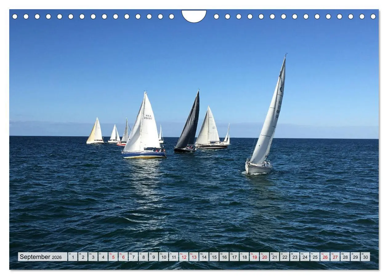 Bild: 9783457568224 | Segeln - mit dem Wind (Wandkalender 2026 DIN A4 quer), CALVENDO...
