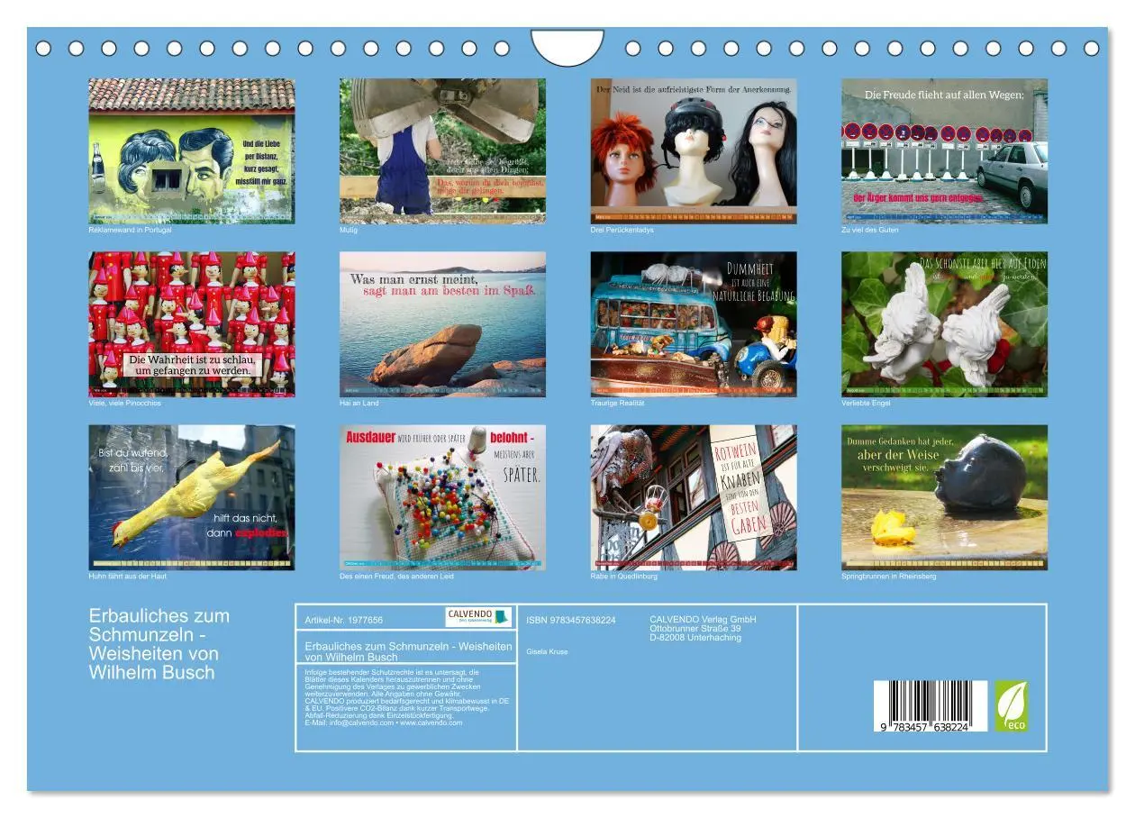 Bild: 9783457638224 | Erbauliches zum Schmunzeln - Weisheiten von Wilhelm Busch...