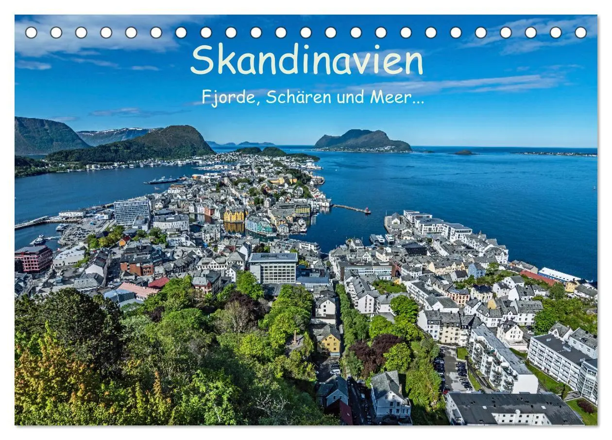 Cover: 9783457878224 | Skandinavien - Fjorde, Schären und Meer... (Tischkalender 2026 DIN...
