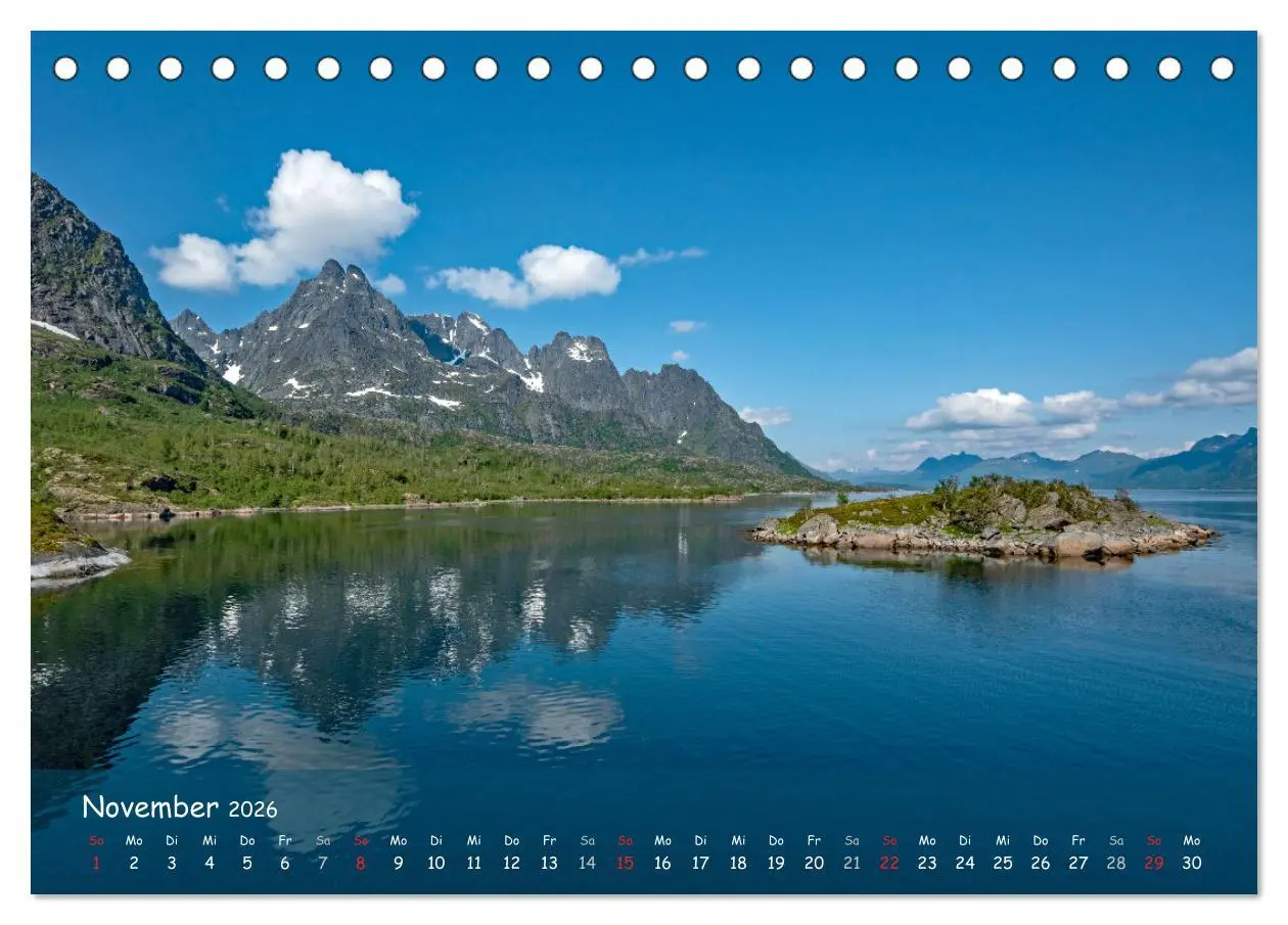 Bild: 9783457878224 | Skandinavien - Fjorde, Schären und Meer... (Tischkalender 2026 DIN...