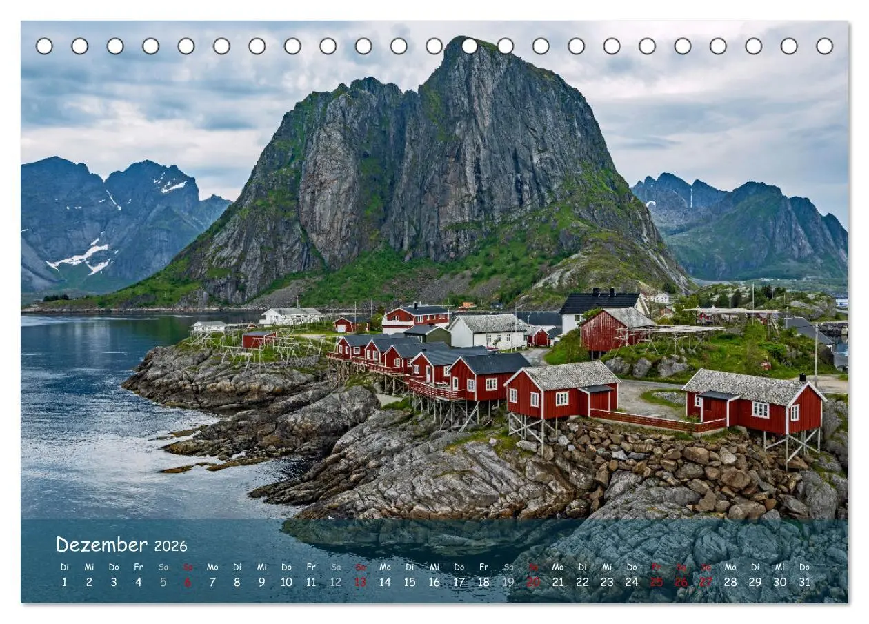 Bild: 9783457878224 | Skandinavien - Fjorde, Schären und Meer... (Tischkalender 2026 DIN...