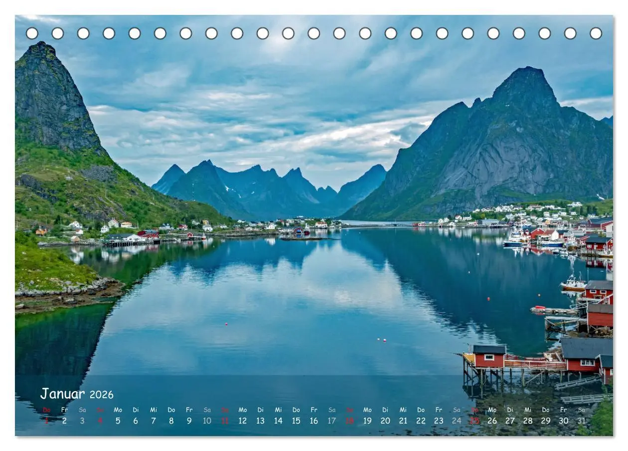 Bild: 9783457878224 | Skandinavien - Fjorde, Schären und Meer... (Tischkalender 2026 DIN...
