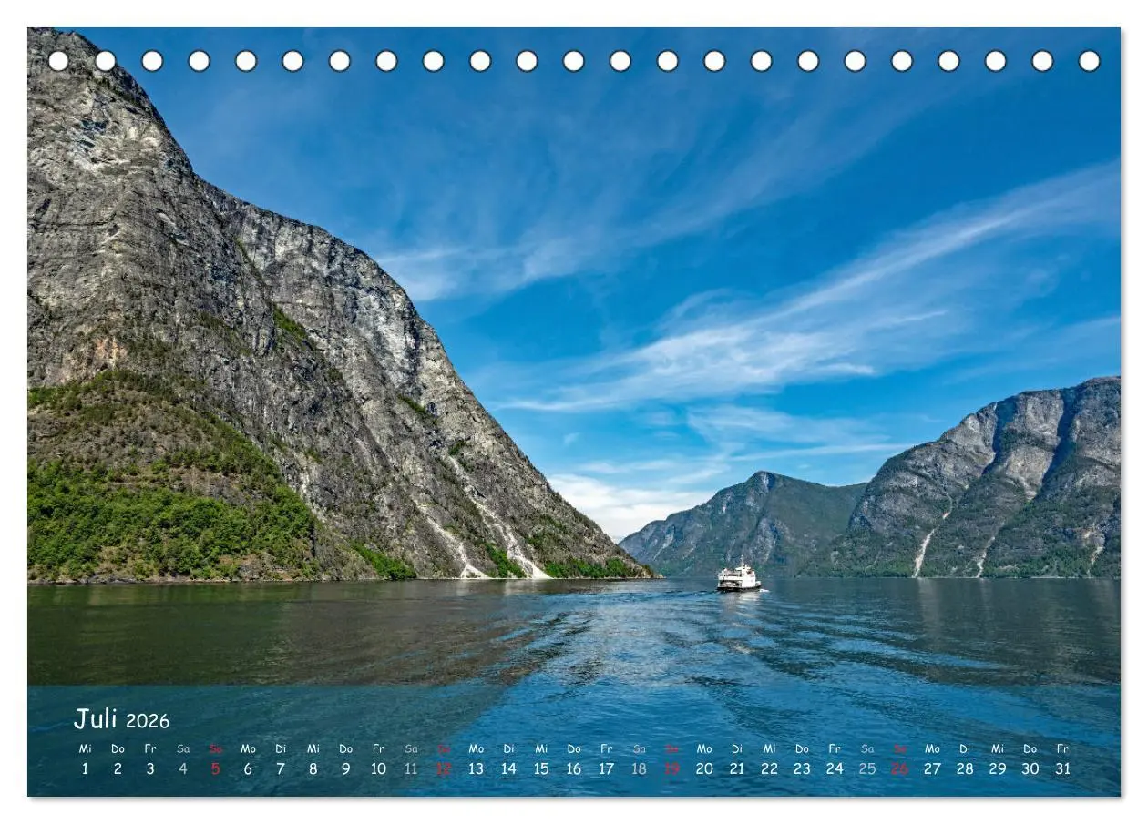 Bild: 9783457878224 | Skandinavien - Fjorde, Schären und Meer... (Tischkalender 2026 DIN...