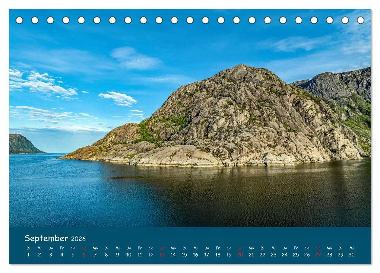 Bild: 9783457878224 | Skandinavien - Fjorde, Schären und Meer... (Tischkalender 2026 DIN...