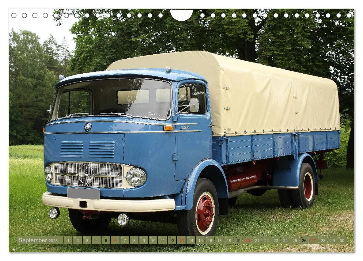 Bild: 9783457948224 | Historische Nutzfahrzeuge (Wandkalender 2026 DIN A4 quer), CALVENDO...