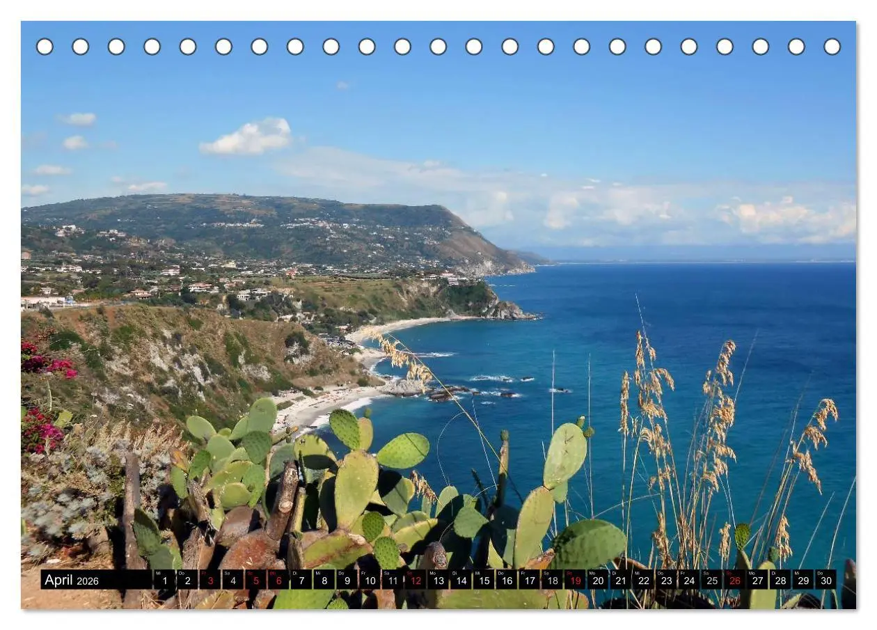 Bild: 9783516038224 | Kalabrien - Italien (Tischkalender 2026 DIN A5 quer), CALVENDO...