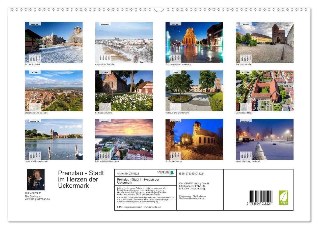 Bild: 9783594018224 | Prenzlau - Stadt im Herzen der Uckermark (hochwertiger Premium...