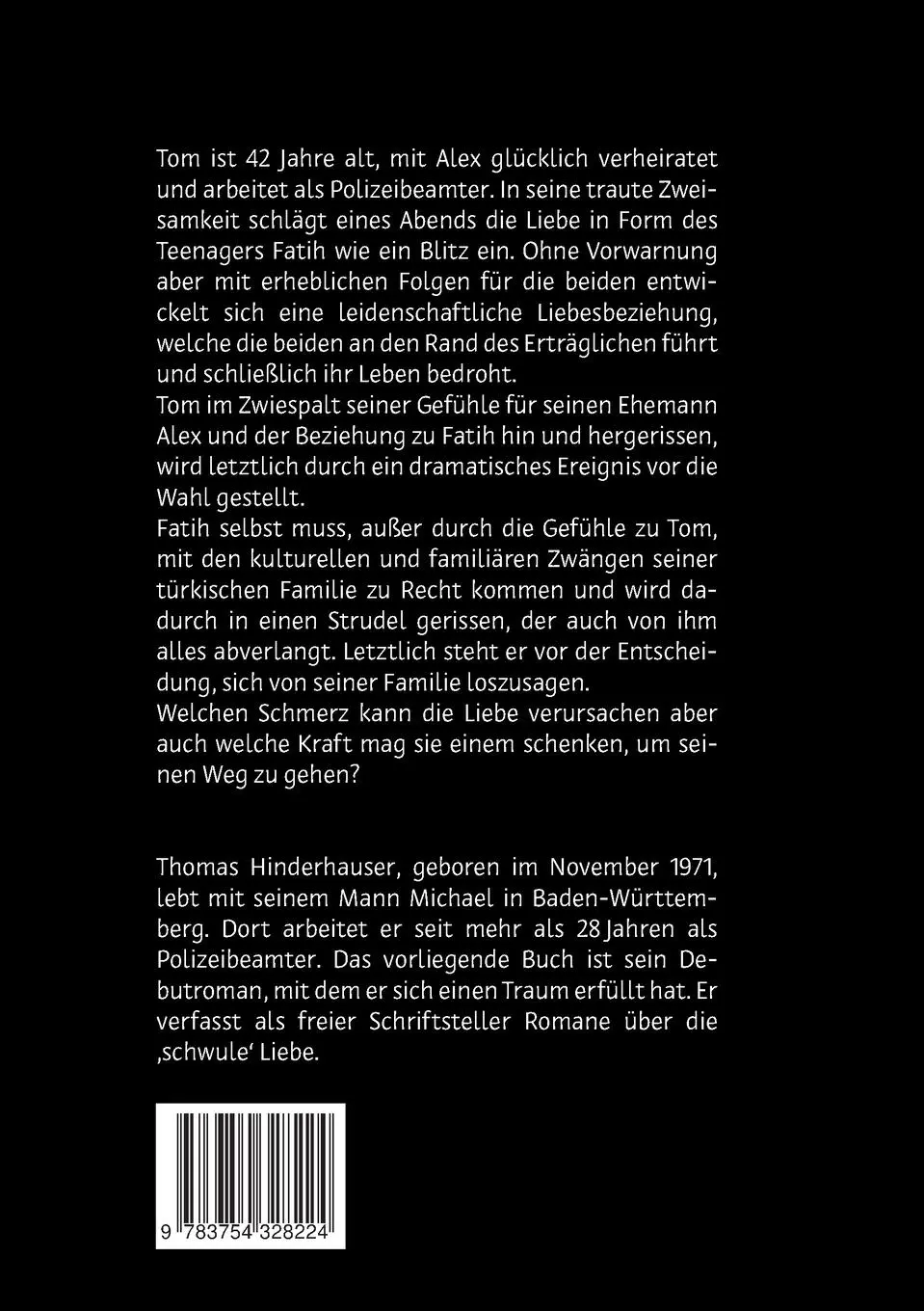Rückseite: 9783754328224 | Türkischer Sonntag | Eine Liebe zwischen den Kulturen | Hinderhauser