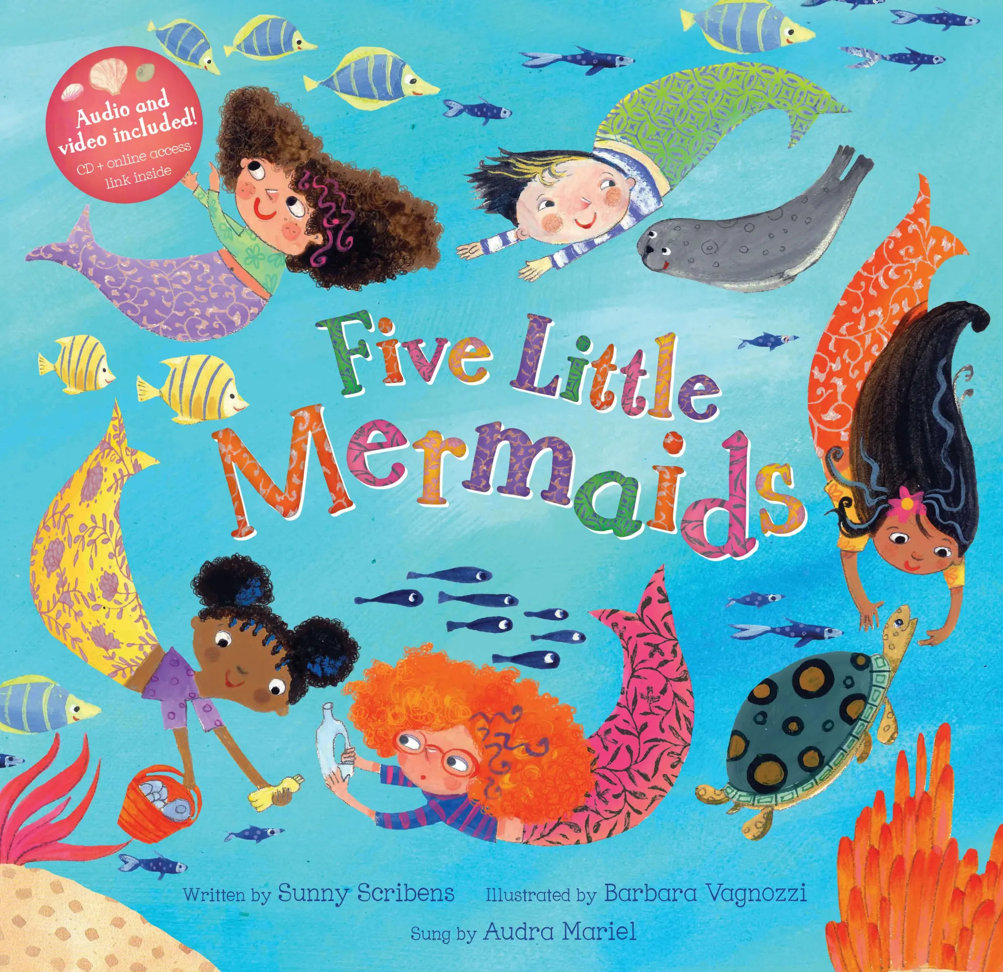 Cover: 9781782858324 | Five Little Mermaids | Sunny Scribens | Taschenbuch | Englisch | 2019