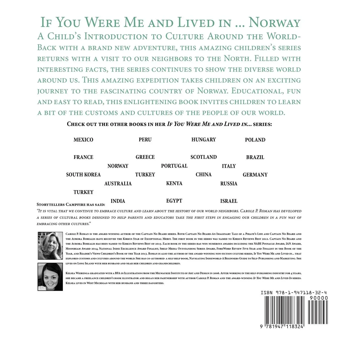 Rückseite: 9781947118324 | If You Were Me and Lived in... Norway | Carole P. Roman | Taschenbuch