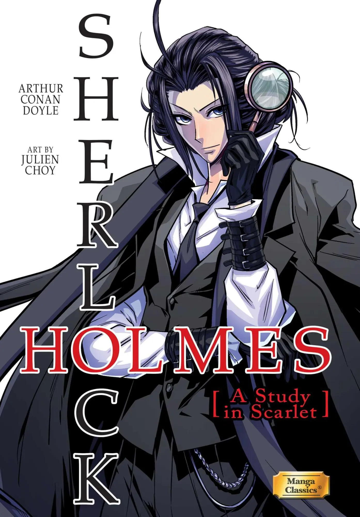 Cover: 9781947808324 | Manga Classics: Sherlock Holmes Vol. 1 a Study in Scarlet (Paperback)