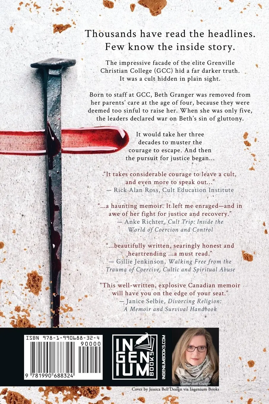 Rückseite: 9781990688324 | Born and Razed | Surviving the Cult was Only Half the Battle | Granger