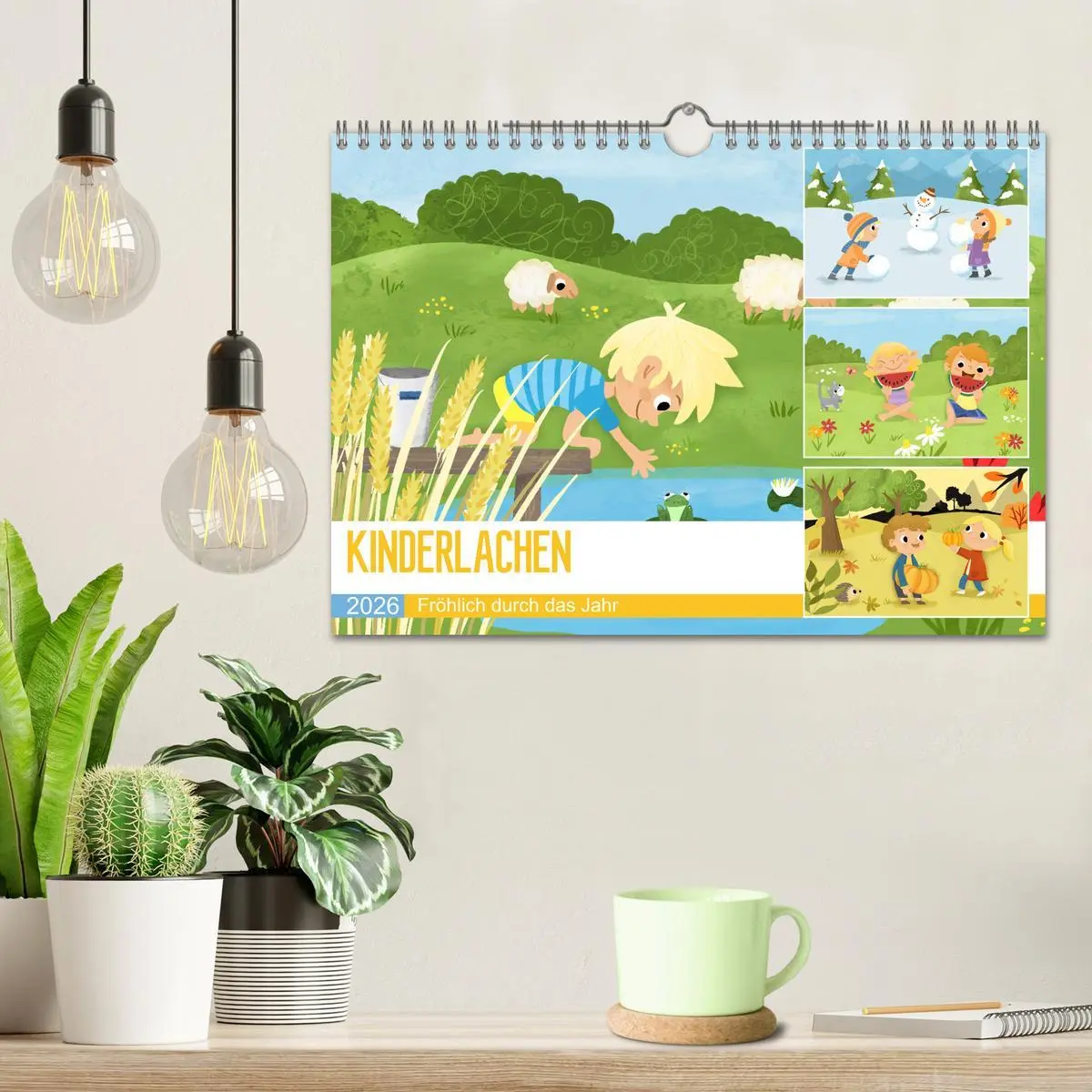 Bild: 9783457628324 | KINDERLACHEN - Fröhlich durch das Jahr - Ein Kinderkalender...
