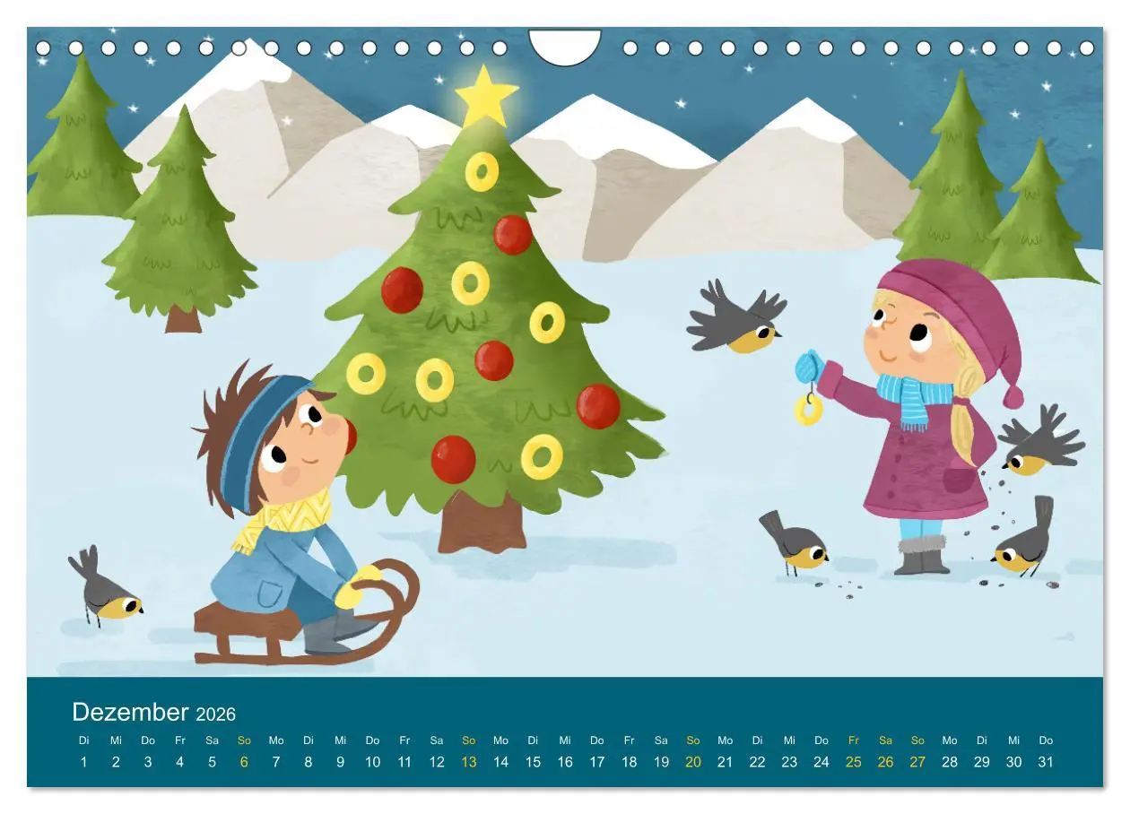 Bild: 9783457628324 | KINDERLACHEN - Fröhlich durch das Jahr - Ein Kinderkalender...