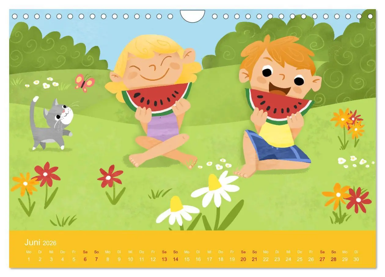 Bild: 9783457628324 | KINDERLACHEN - Fröhlich durch das Jahr - Ein Kinderkalender...