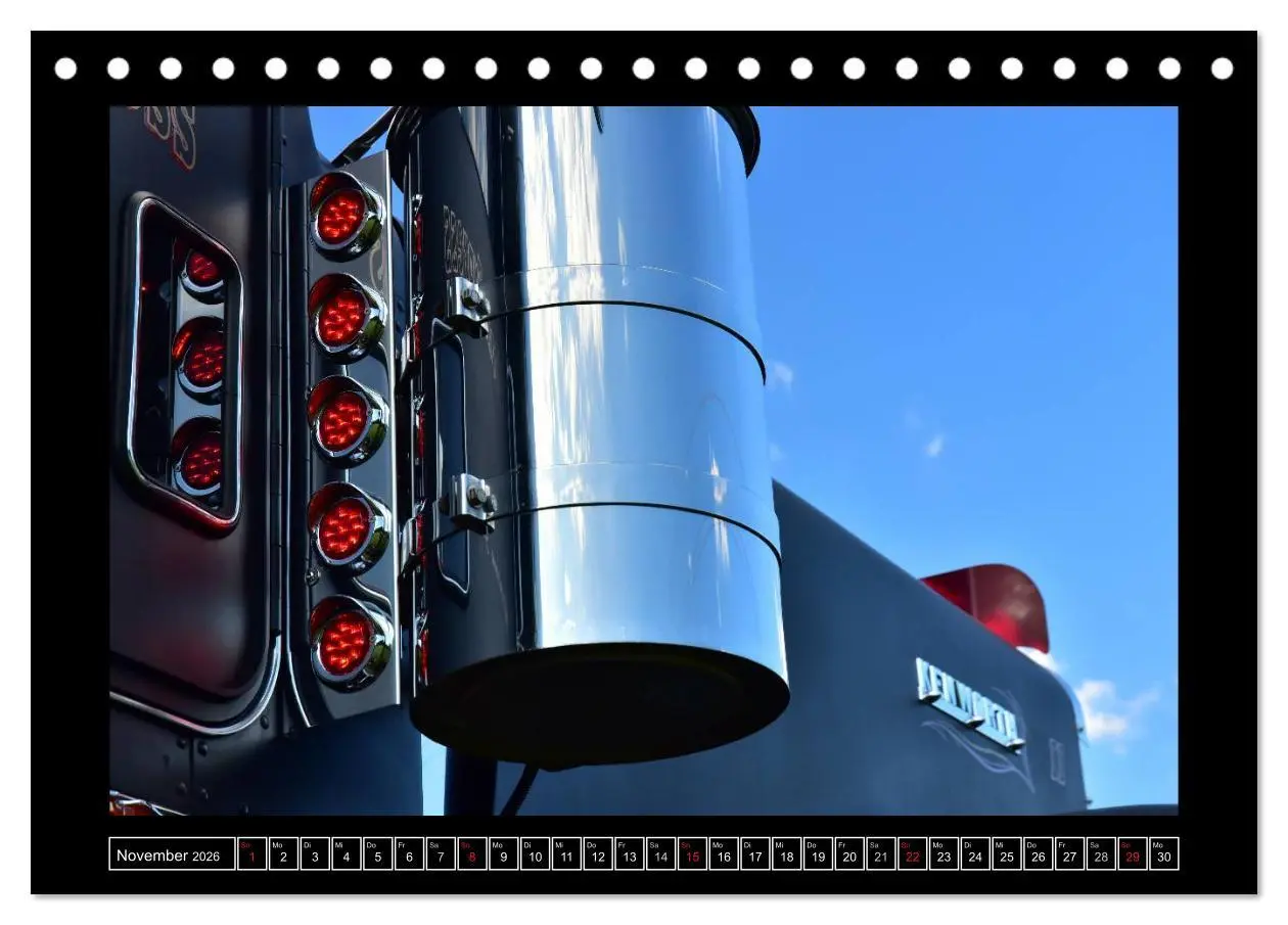 Bild: 9783516028324 | Kenworth W900A EXTHD (Tischkalender 2026 DIN A5 quer), CALVENDO...