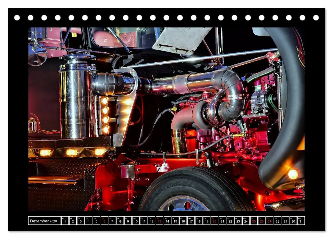 Bild: 9783516028324 | Kenworth W900A EXTHD (Tischkalender 2026 DIN A5 quer), CALVENDO...