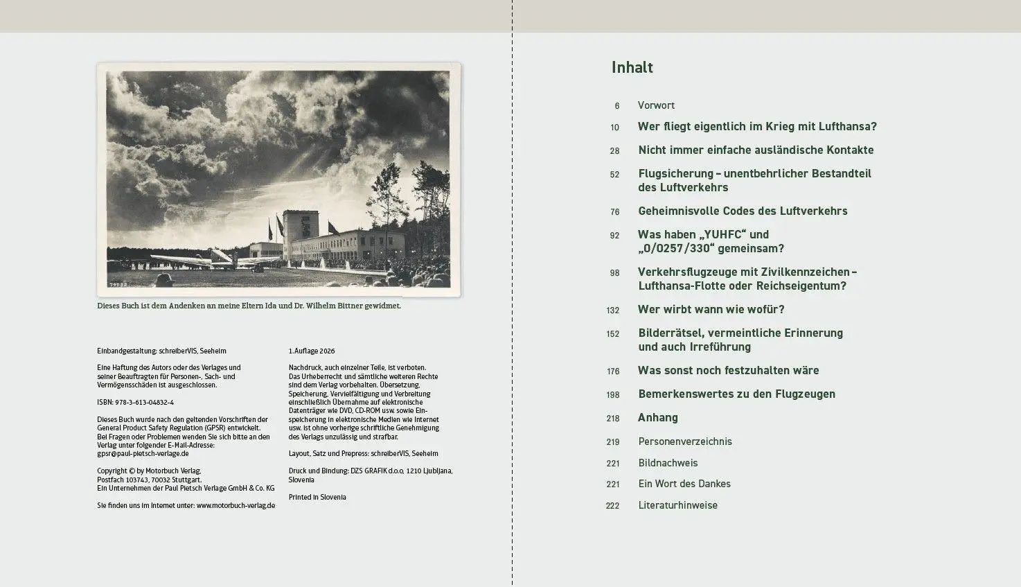 Bild: 9783613048324 | Deutsche Zivilluftfahrt im Zweiten Weltkrieg | Werner Bittner | Buch