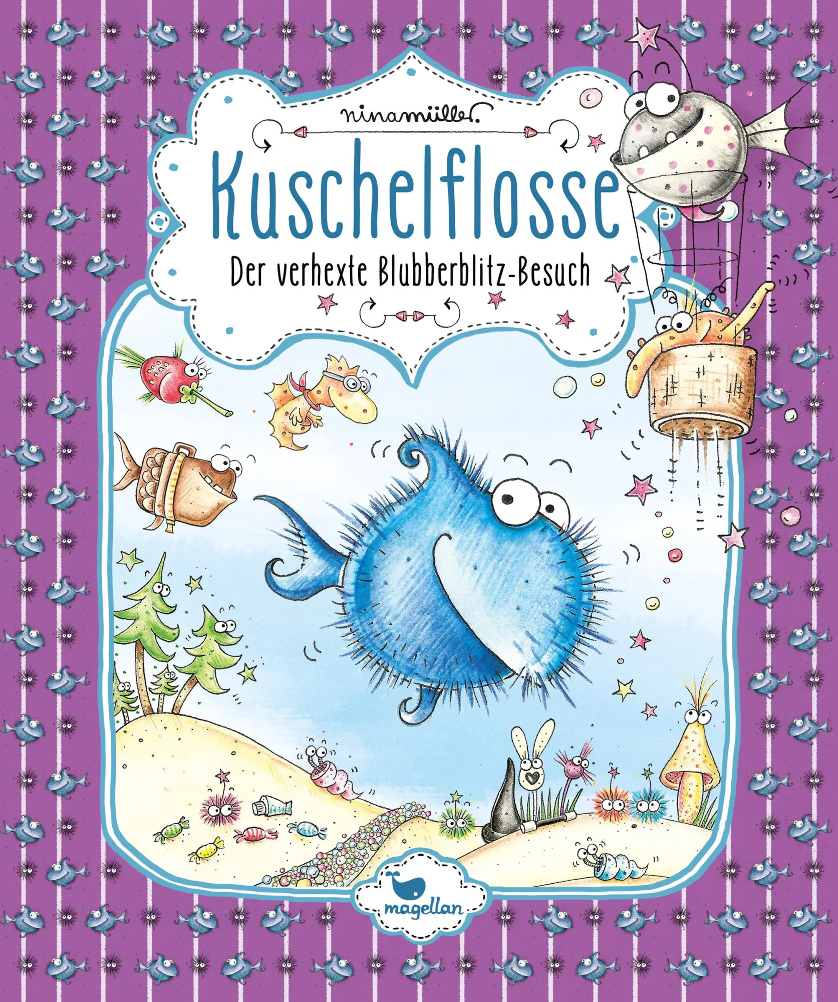 Cover: 9783734828324 | Kuschelflosse - Der verhexte Blubberblitz-Besuch | Nina Müller | Buch