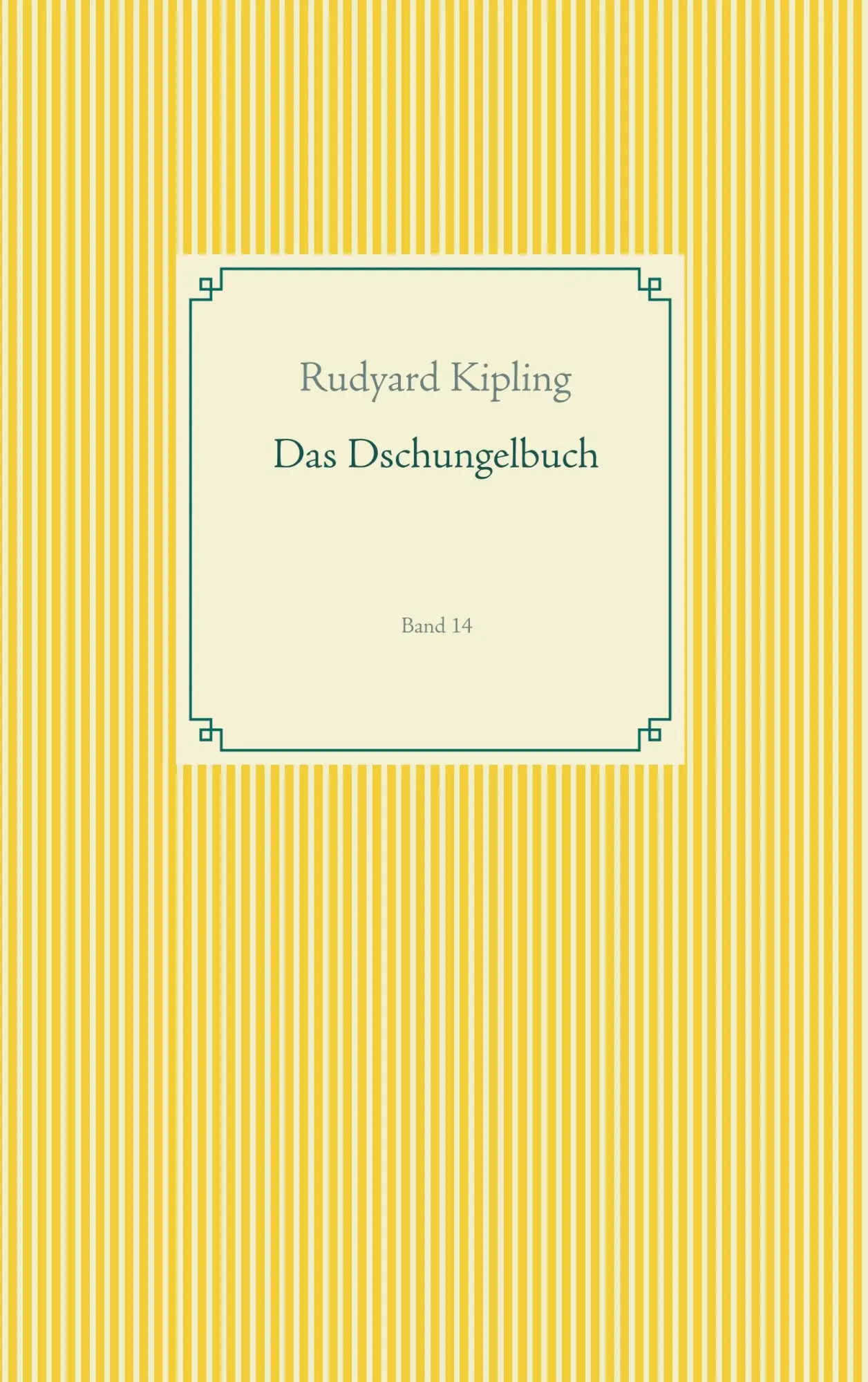 Cover: 9783749468324 | Das Dschungelbuch | Band 14 | Rudyard Kipling | Taschenbuch | 144 S.