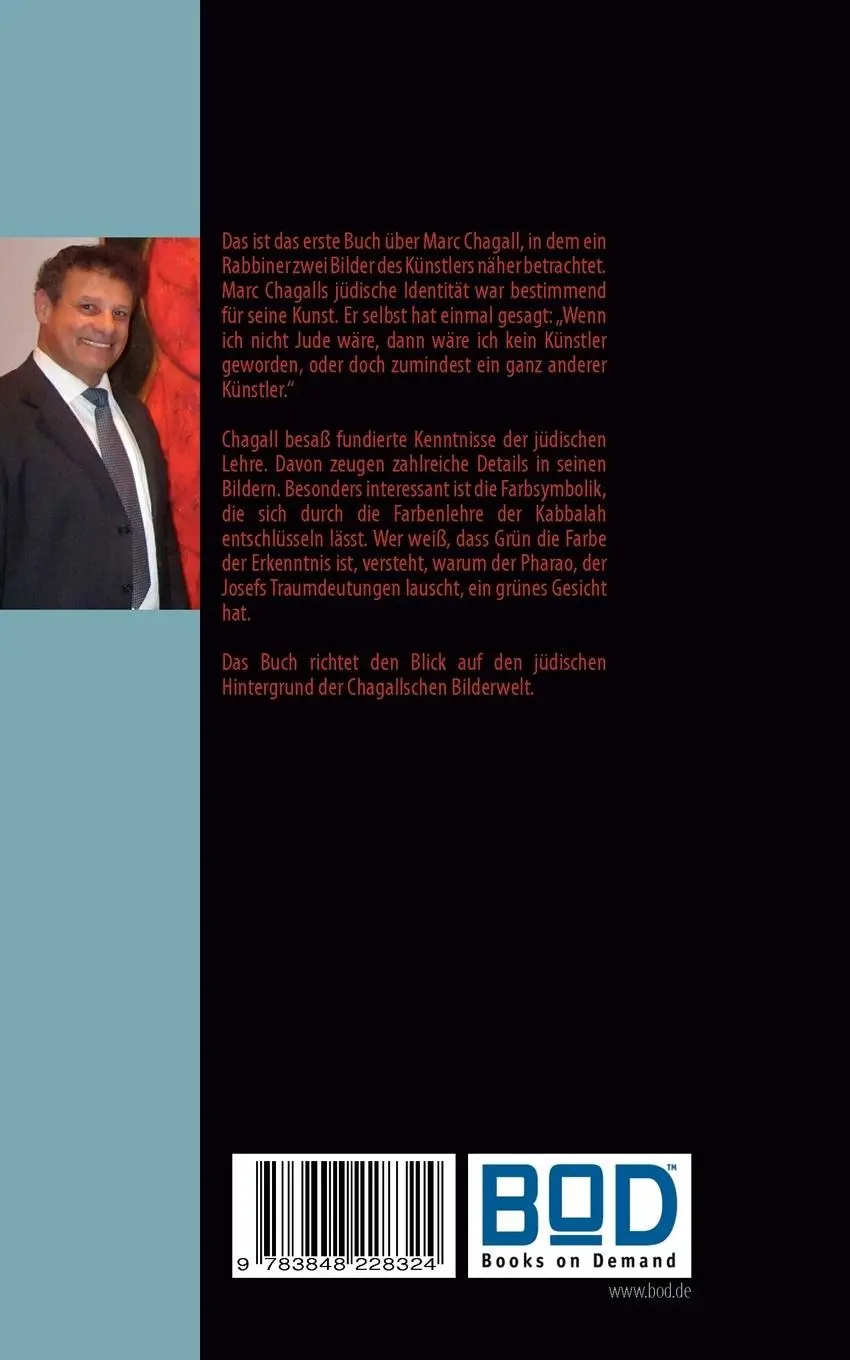 Rückseite: 9783848228324 | Marc Chagalls Kunst aus rabbinischer Sicht | Zwei Bildbetrachtungen