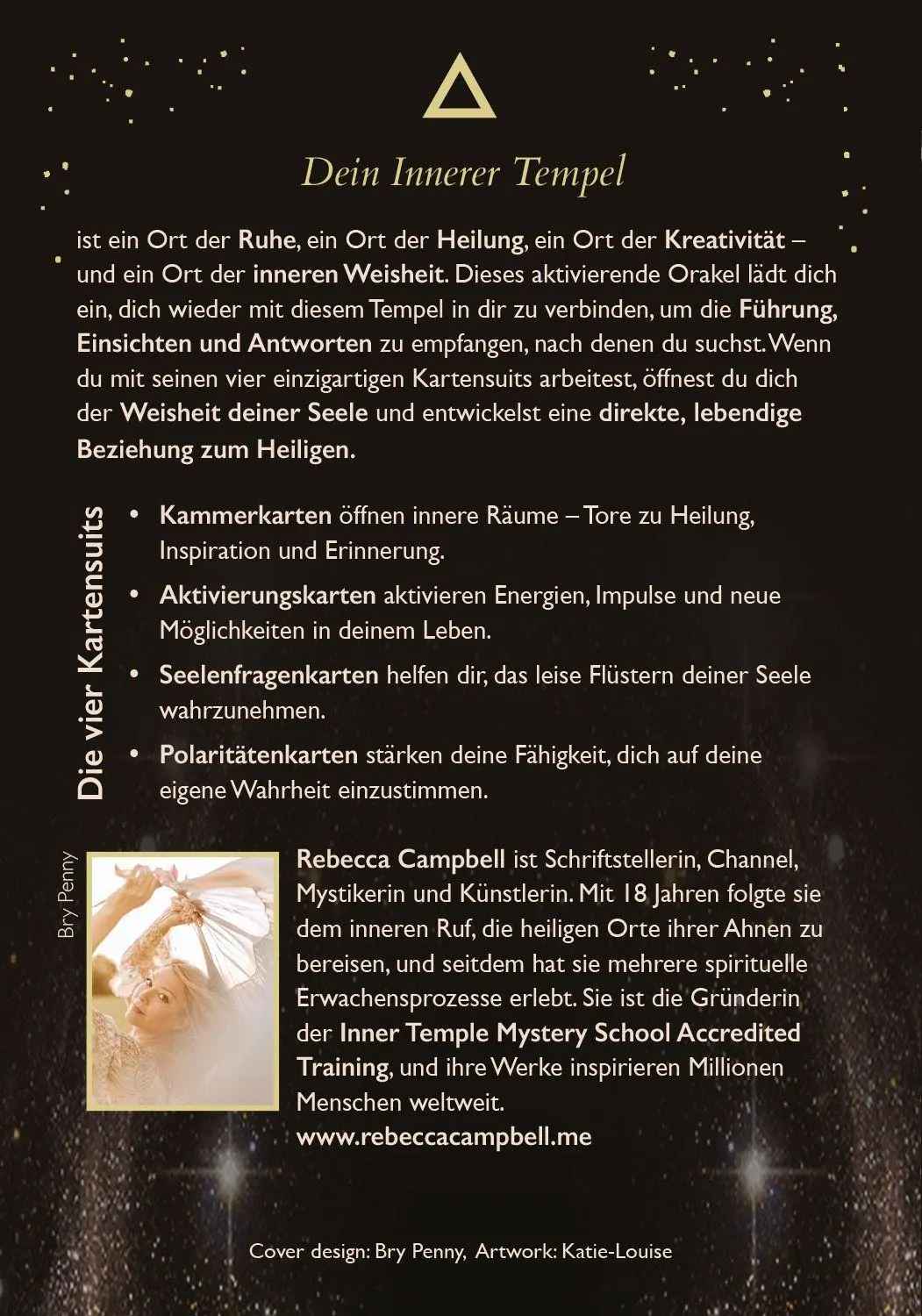 Bild: 9783868268324 | Inner Temple Orakel - 44 farbige Orakelkarten mit 160-seitigem...